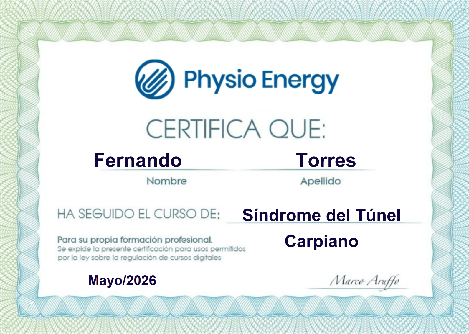 cert tunel carp opt