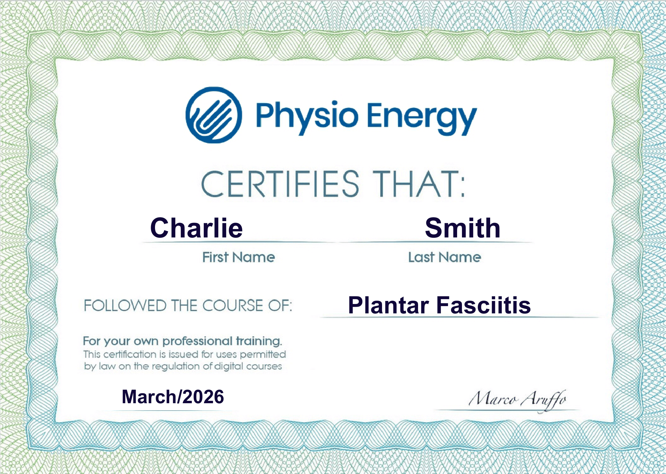 charlie plantar fasciitis opt